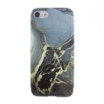 Marble Pattern IMD TPU Shell for iPhone 8/7/SE (2nd Generation) Case Four-corner Anti-fall – Style A