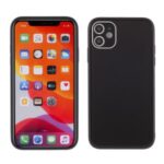 For iPhone 11 6.1 inch Glass + PC + TPU Combo Phone Cover Accessory – Black