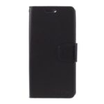 MERCURY GOOSPERY Sonata Diary Leather Wallet Stand Casing for iPhone 12 Pro / iPhone 12 – Black
