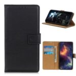 Wallet Stand Flip Leather Phone Case for Samsung Galaxy A42 5G – Black