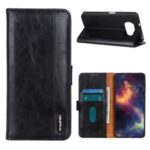 Wallet Leather Stand Case for Xiaomi Poco X3/Poco X3 NFC – Black