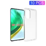 10PCS/Pack Watermark Resistant Soft TPU Case for Xiaomi Mi 10T Pro 5G / Mi 10T 5G