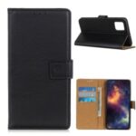 Wallet Stand Leather Magnetic Mobile Phone Shell for Xiaomi Mi 10T 5G / Mi 10T Pro 5G – Black