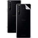 2PCS/Set IMAK Soft Hydrogel Back Cover Protector Guard Film for Sony Xperia 1 II
