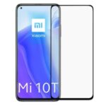 Complete Covering Tempered Glass Screen Protector for Xiaomi Mi 10T 5G Full Glue Black Edges