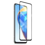 MOCOLO Full Glue Full Cover Silk Printing Tempered Glass Screen Guard Film for Xiaomi Mi 10T Pro 5G – Black