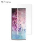 AMORUS 3D Curved [UV Light Irradiation] UV Tempered Glass Screen Film for Samsung Galaxy Note 10