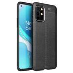 Litchi Texture Soft TPU Back Shell for OnePlus 8T Case – Black