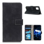 Crocodile Texture Wallet Stand Flip Leather Case for OnePlus 8T – Black