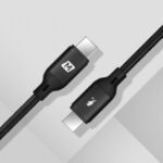 MOMAX 2M 100W USB-C to USB-C Cable PD Fast Charging Nylon Braided Cable for Samsung Huawei Xiaomi