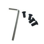Scooter Handlebar Front Fork Tube Screws with Hexagon Handle Kit for Xiaomi M365/M365 Pro Electric Scooter