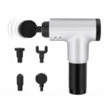 Portable 12V Electric Fascia Gun for Neck Back Muscle Massager Relaxation Fitness Physiotherapy Fascia Gun – US Plug