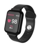 B57T 1.3-Inch Smartwatch Body Temperature Monitoring Smart Watch Waterproof Sports Smart Watch for Android IOS [CE Certificated] – Black