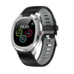LEMONDA SMART T01 1.3-inch TFT Color Screen Full Touch Smart Watch Health Monitoring IP67 Waterproof Smart Watch – Silver