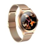 LEMONDA SMART KW10PRO 1.09-inch Round Touch Screen Fashion Lady Watch Feminine Function Smart Watch – Gold