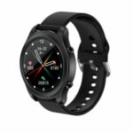 LEMONDA SMART G21 1.28-inch Round Screen Full Touch Smart Watch Sleep Detection Health Monitoring IP68 Waterproof Multi-function Watch – Black