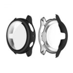 ENKAY Hat-Prince ENK-AC8205 Plating PC Frame Tempered Glass Protector Cover for Samsung Galaxy Watch Active2 44mm – Black