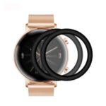 2Pcs/Set ENKAY HAT PRINCE 3D PC Edge + PMMA Full Screen Protective Film for Huawei Watch GT 2 42mm