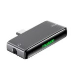 MCDODO CA-7660 Type-C Digital Audio Adapter Converter (DC3.5mm + Type-C Ports) – Grey
