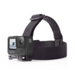 Practical Adjustable Nylon Camera Accessory for GoPro Hero 9 Lightweight Non-slip Sports Photography Outdoor Headband