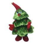 Electric Christmas Tree Sing and Dance Xmas Doll Kids Toy Home Decoration