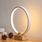Smart Magnetic Balance Table Lamp Night Light 3000K-6000K Bedroom LED Light – Round