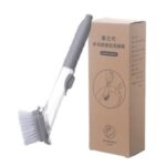 Refillable Liquid Cleaning Brush Long Handle Wash Brush for Kitchen Utensils – Handle + Brush